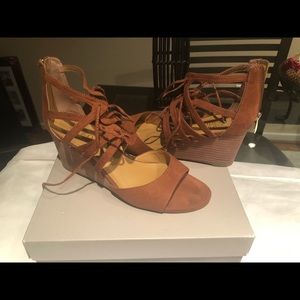 Open Toe Suede Sandal